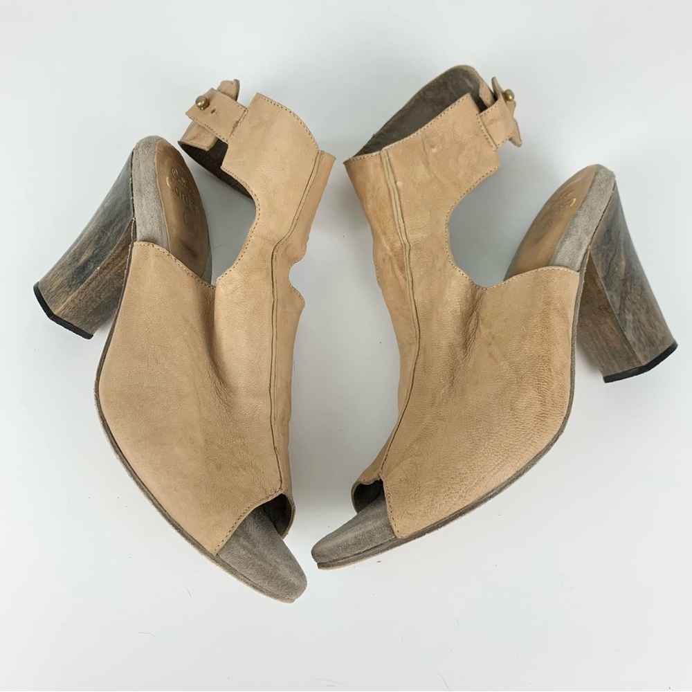 Elegant Tan Leather Mules for Women